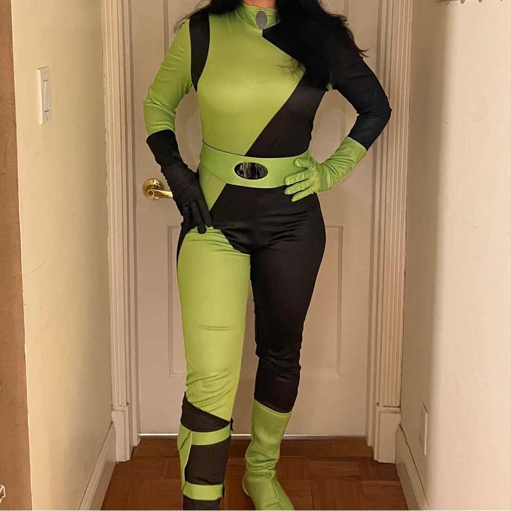 Shego Cosplay Costume Size Medium